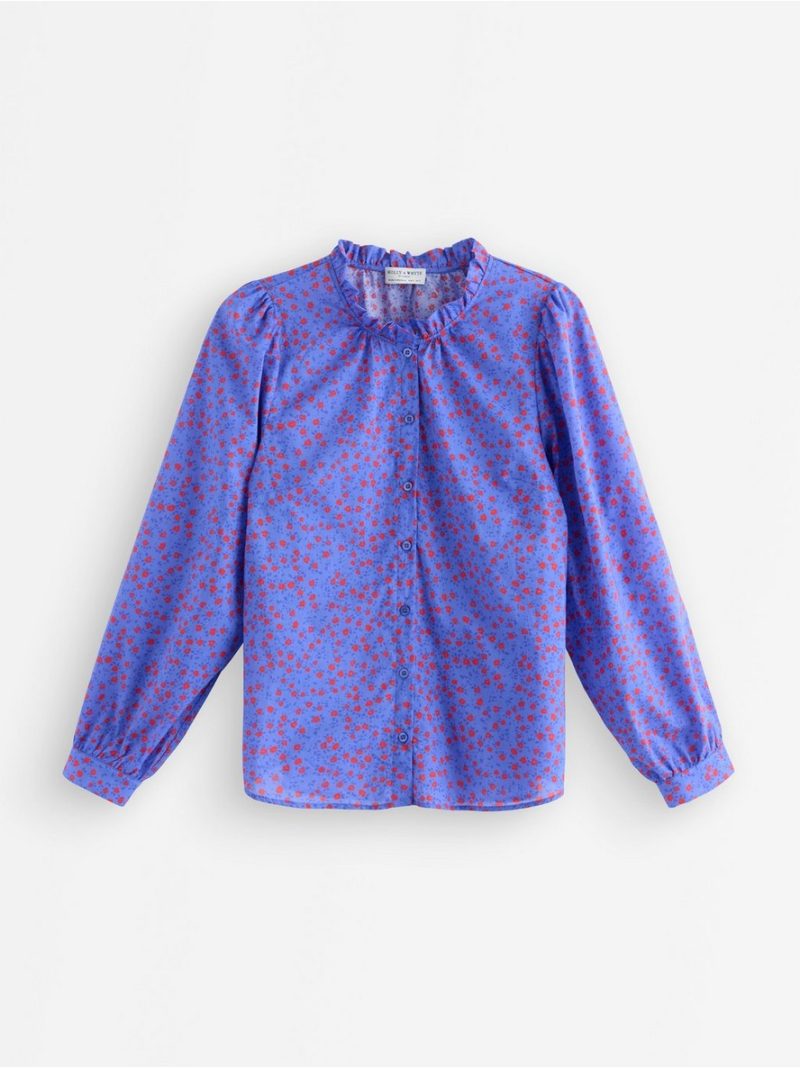 Blouse with hearts - 3011067-8467