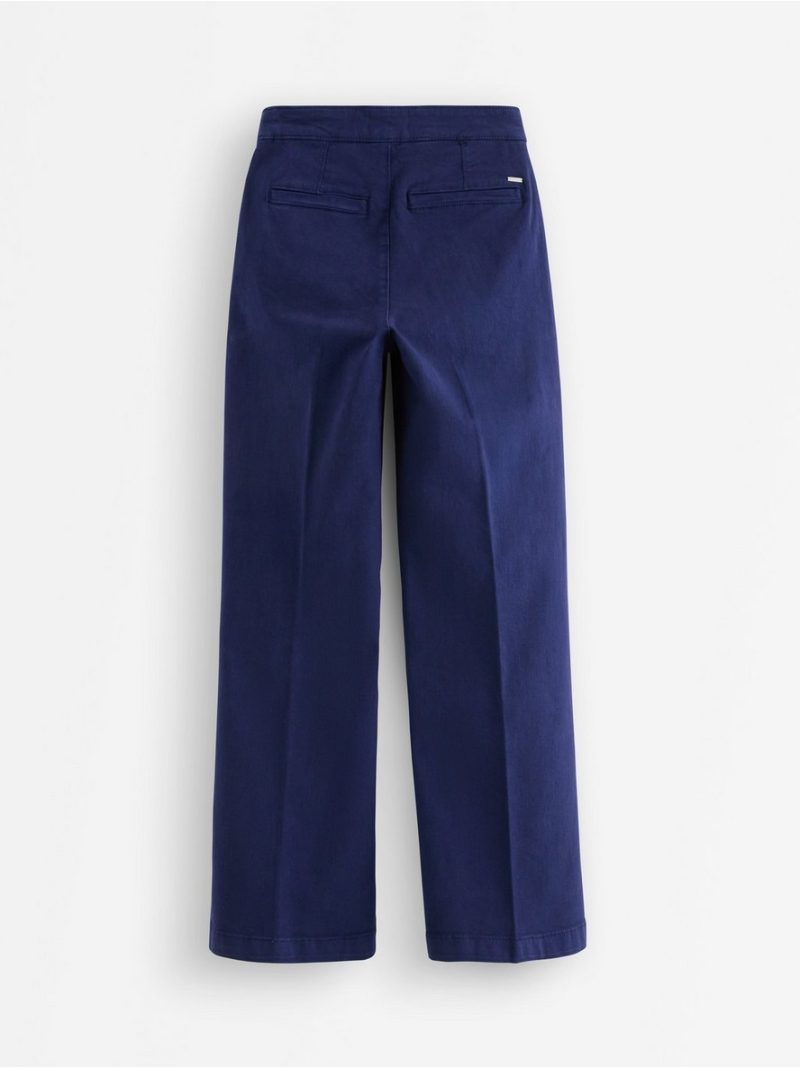 Wide trousers with cropped length - 3011105-1980