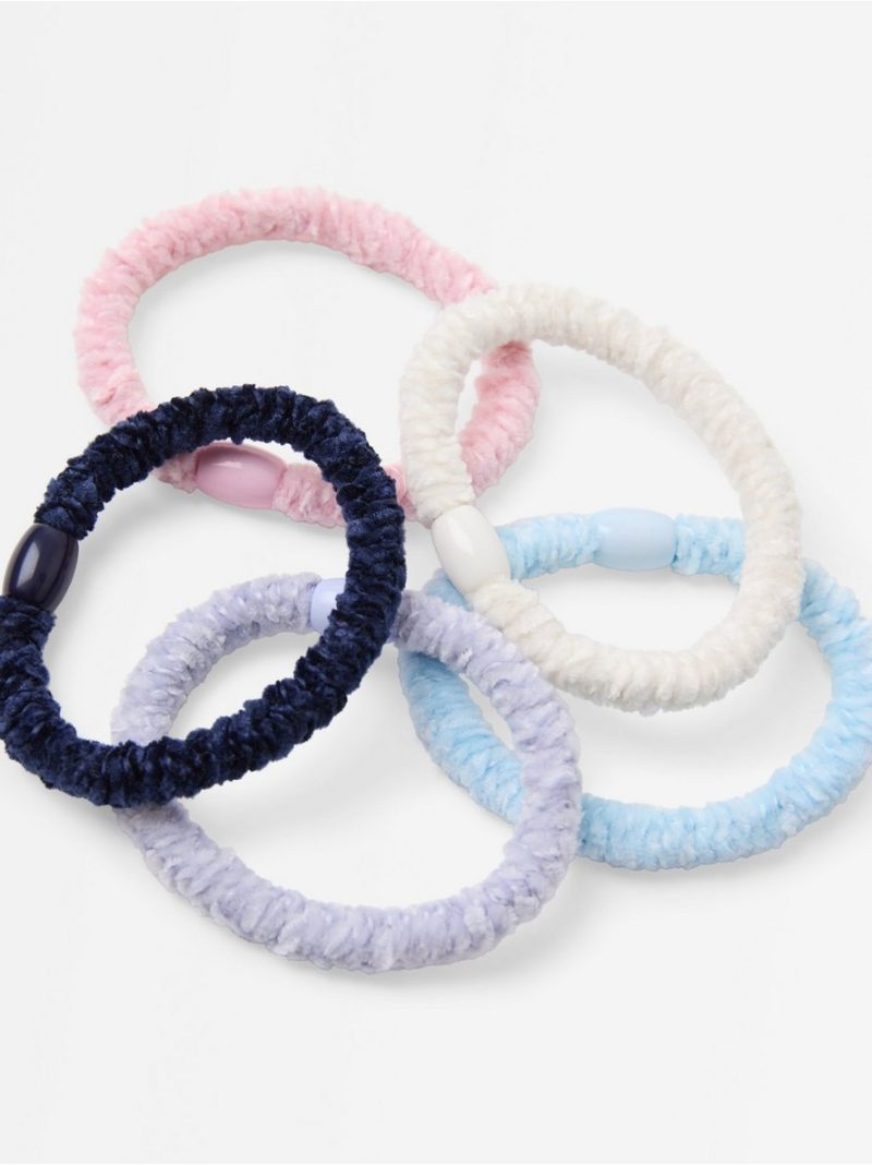 5-pack hair elastics - 3011202-300