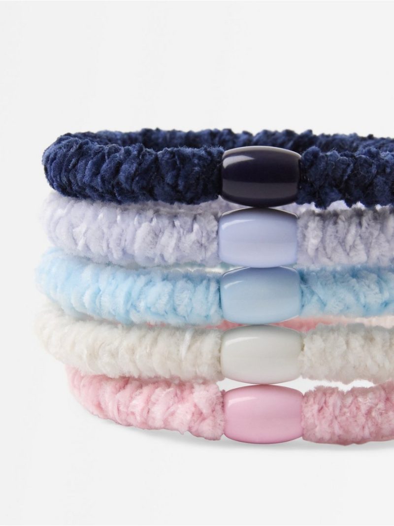 5-pack hair elastics - 3011202-300