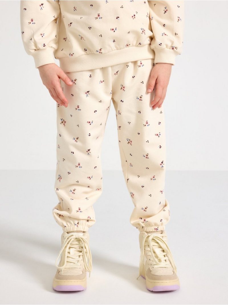 Joggers with brushed inside - 3011892-6728