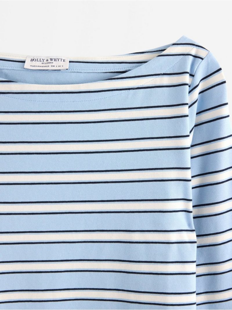 Striped cotton top - 7978259-2207