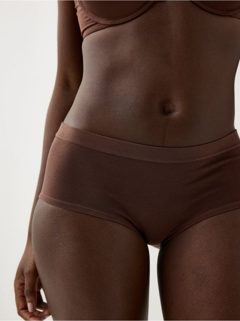 Seamless briefs with regular waist - 3002487-6941