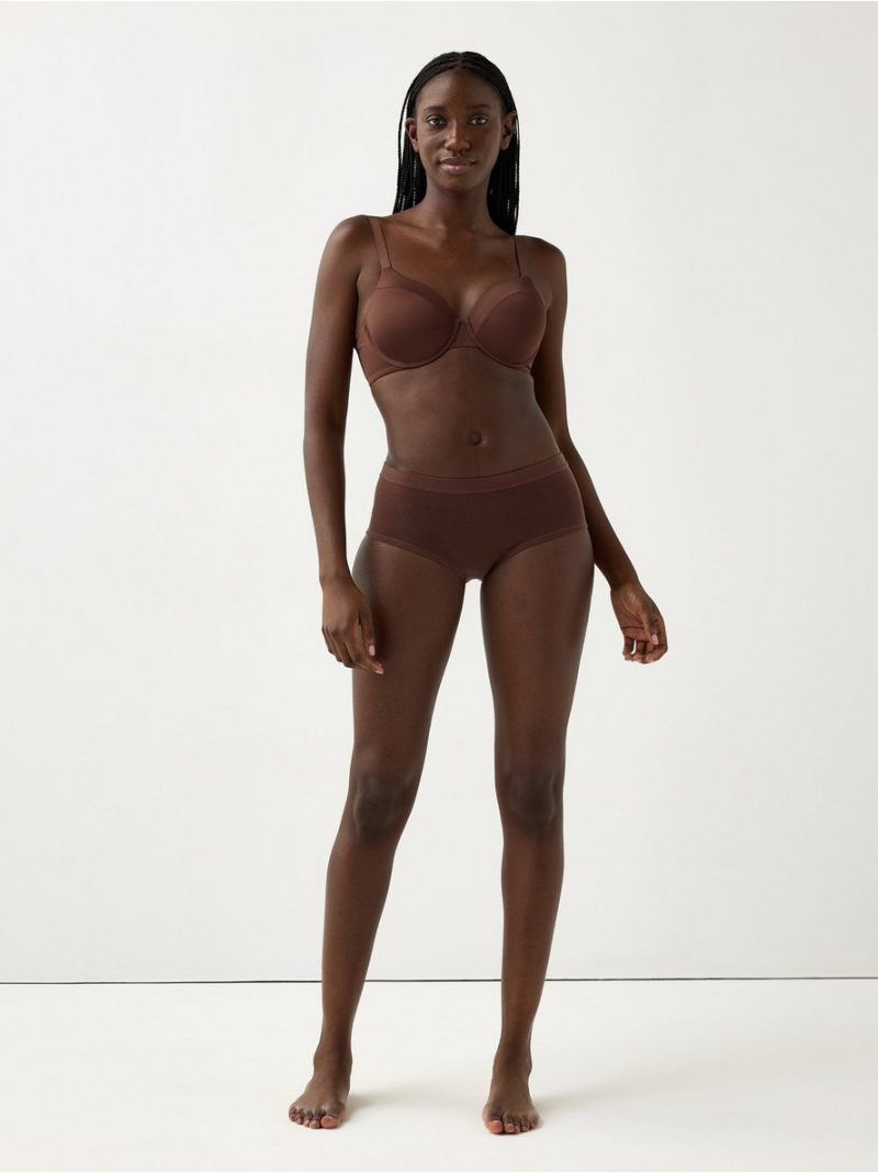 Seamless briefs with regular waist - 3002487-6941