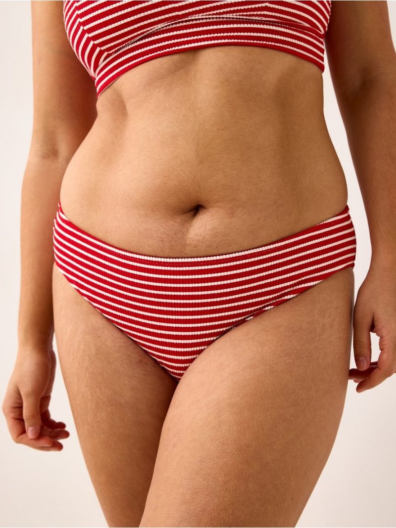 Crinkled bikini bottom - 3003771-6969