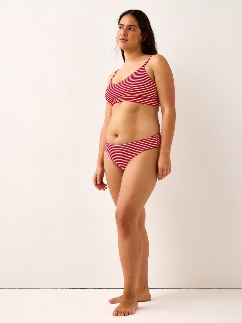 Crinkled bikini bottom - 3003771-6969