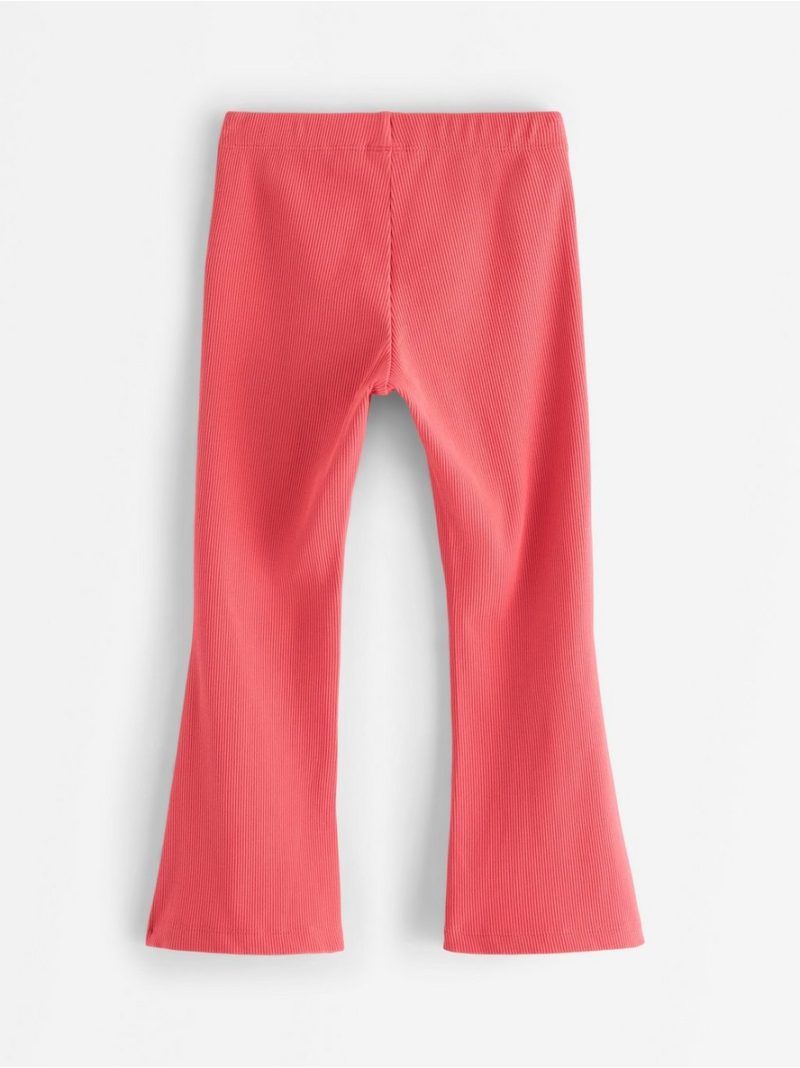 Ribbed flared leggings - 3004044-6826