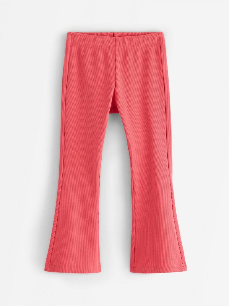 Ribbed flared leggings - 3004044-6826