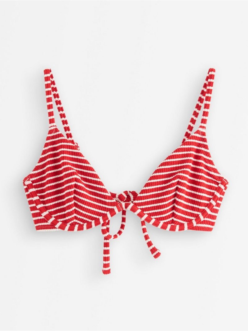 Unpadded bikini bra with underwire - 3004188-6969