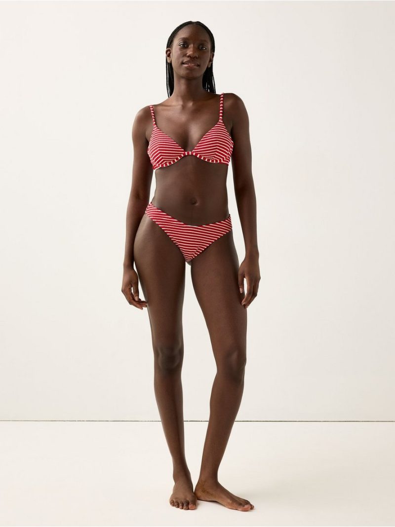 Unpadded bikini bra with underwire - 3004188-6969