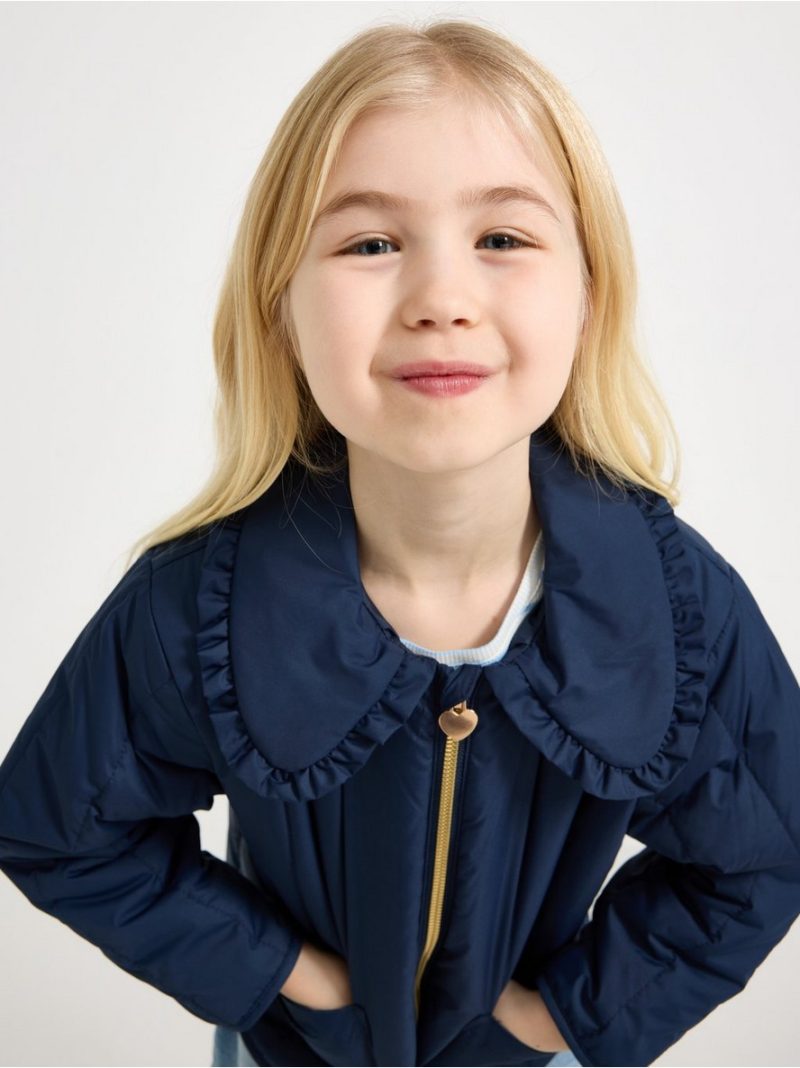 Water repellent jacket with collar - 3004234-1957