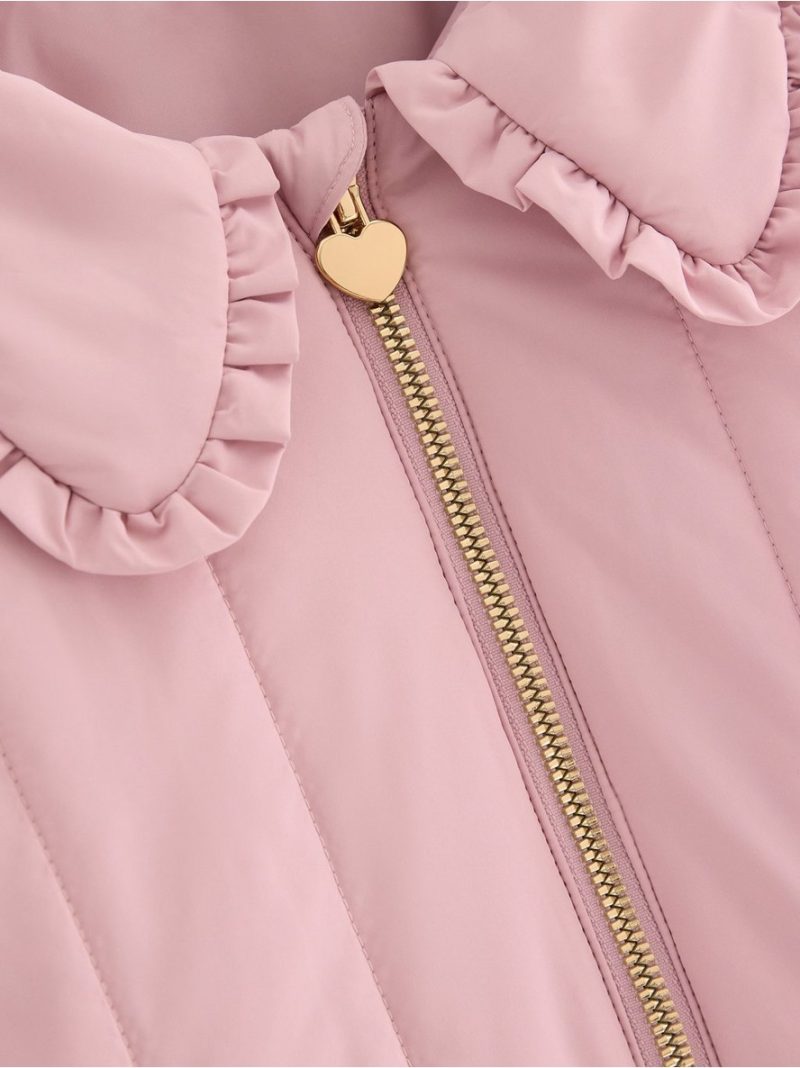 Water repellent jacket with collar - 3004234-6950