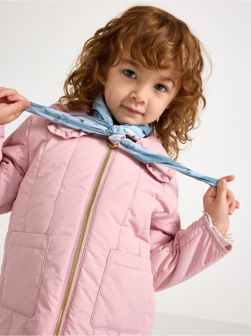 Water repellent jacket with collar - 3004234-6950