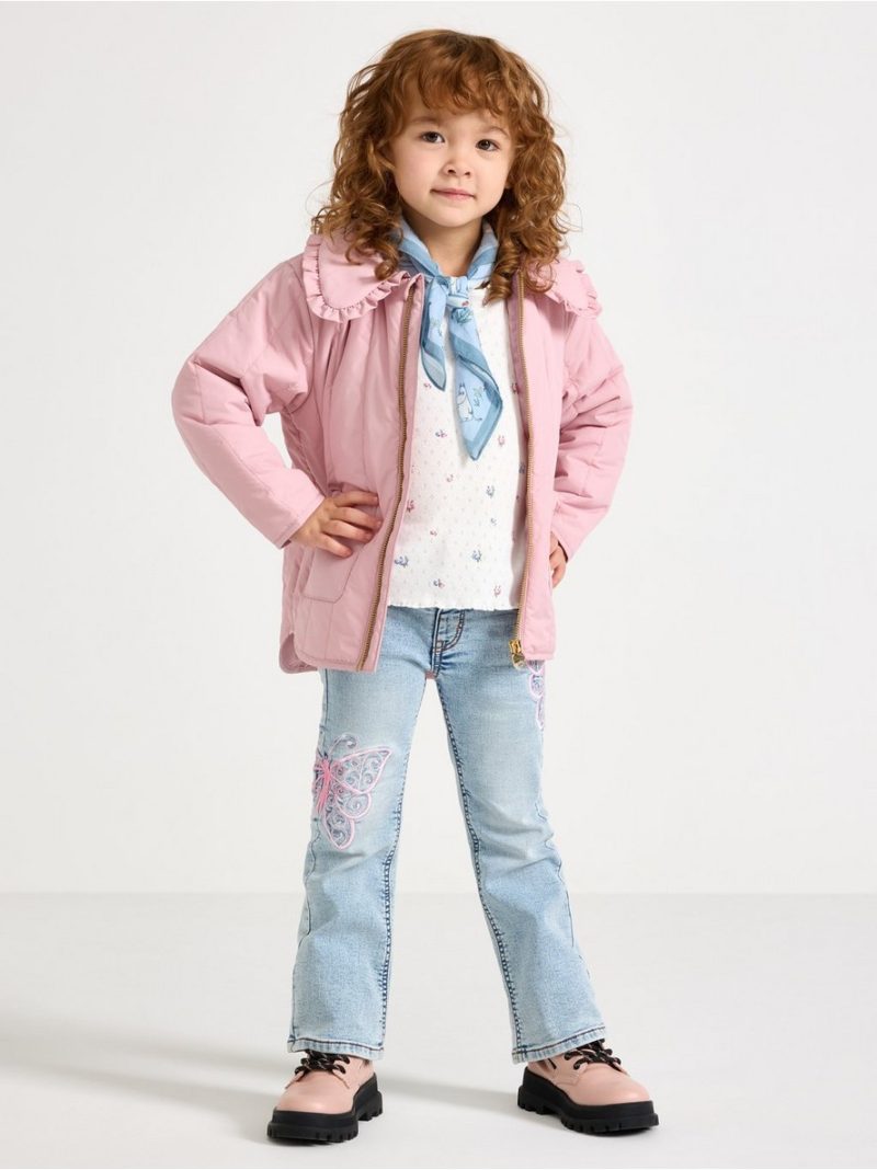 Water repellent jacket with collar - 3004234-6950
