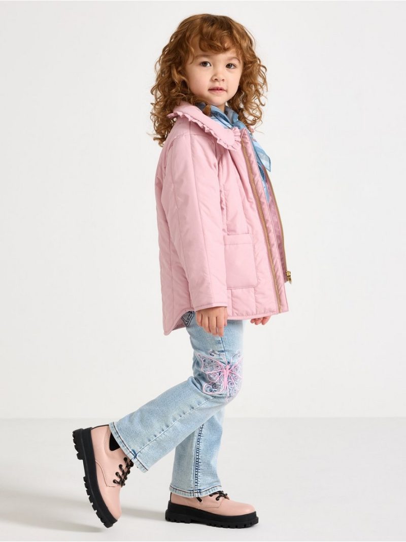 Water repellent jacket with collar - 3004234-6950