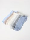 7-pack ribbed ankle socks - 3006090-6584