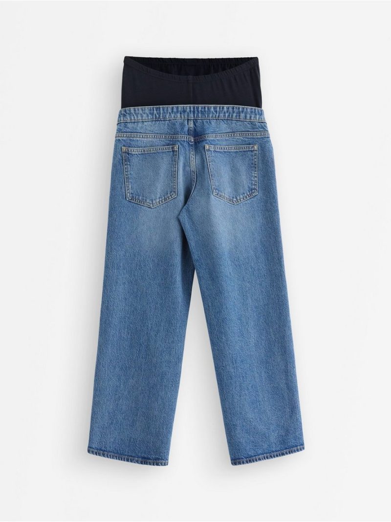MOM WIDE Hanna cropped maternity jeans - 3006447-766