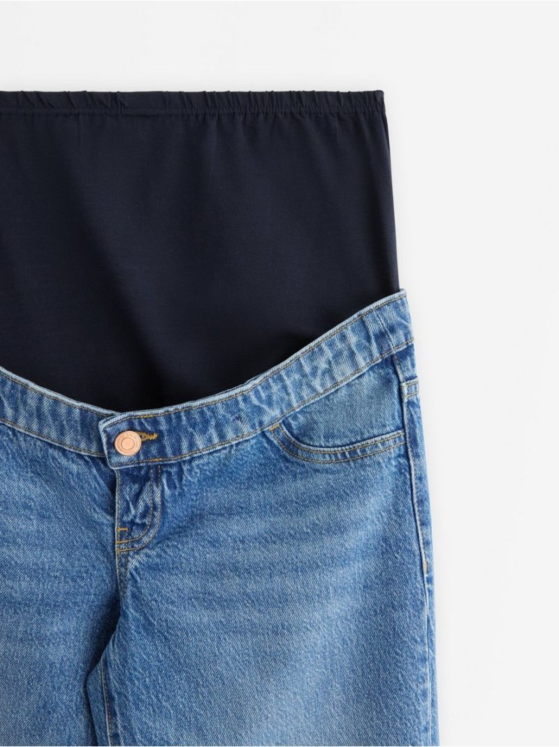 MOM WIDE Hanna cropped maternity jeans - 3006447-766