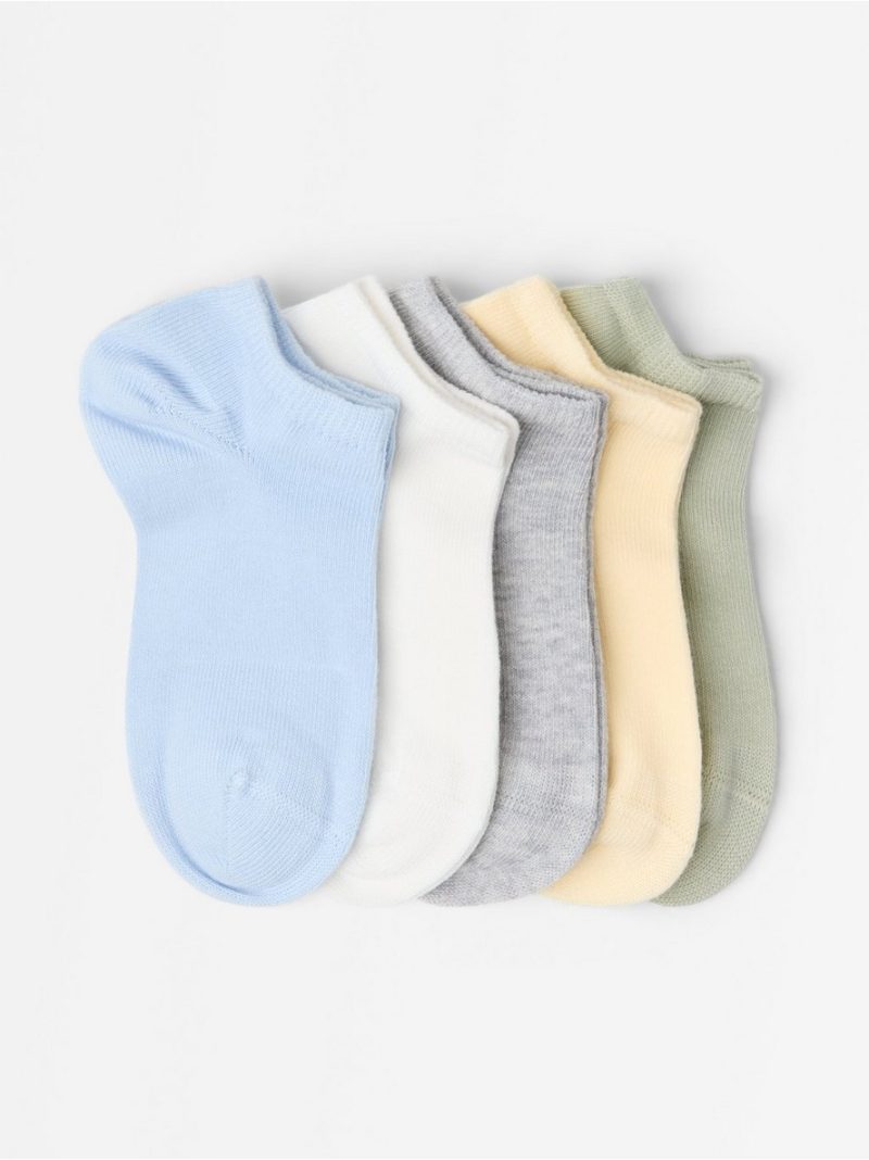 5-pack ankle socks - 3006567-6584