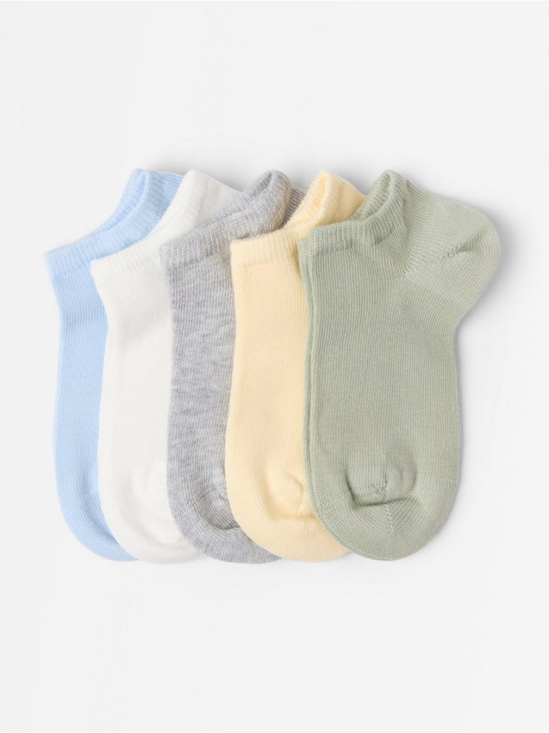 - 5-pack ankle socks 5-pack ankle socks - 3006567-6584