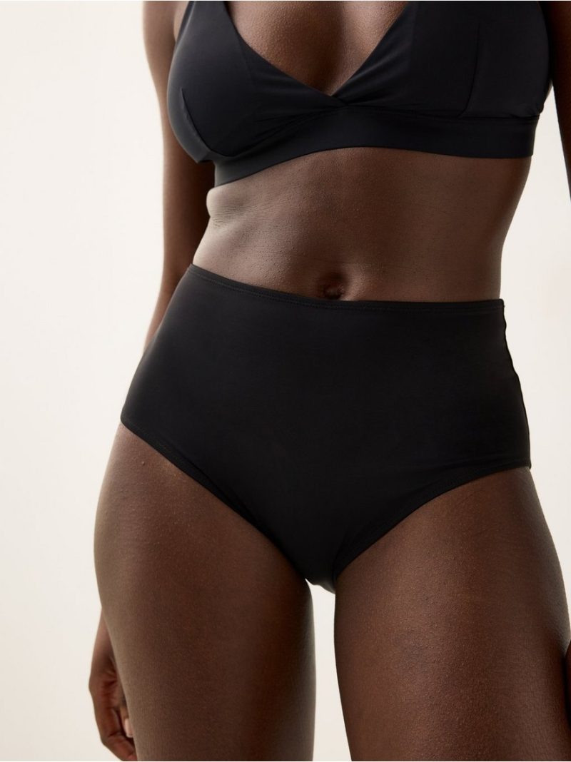 Bikini bottom with high waist - 3008324-80