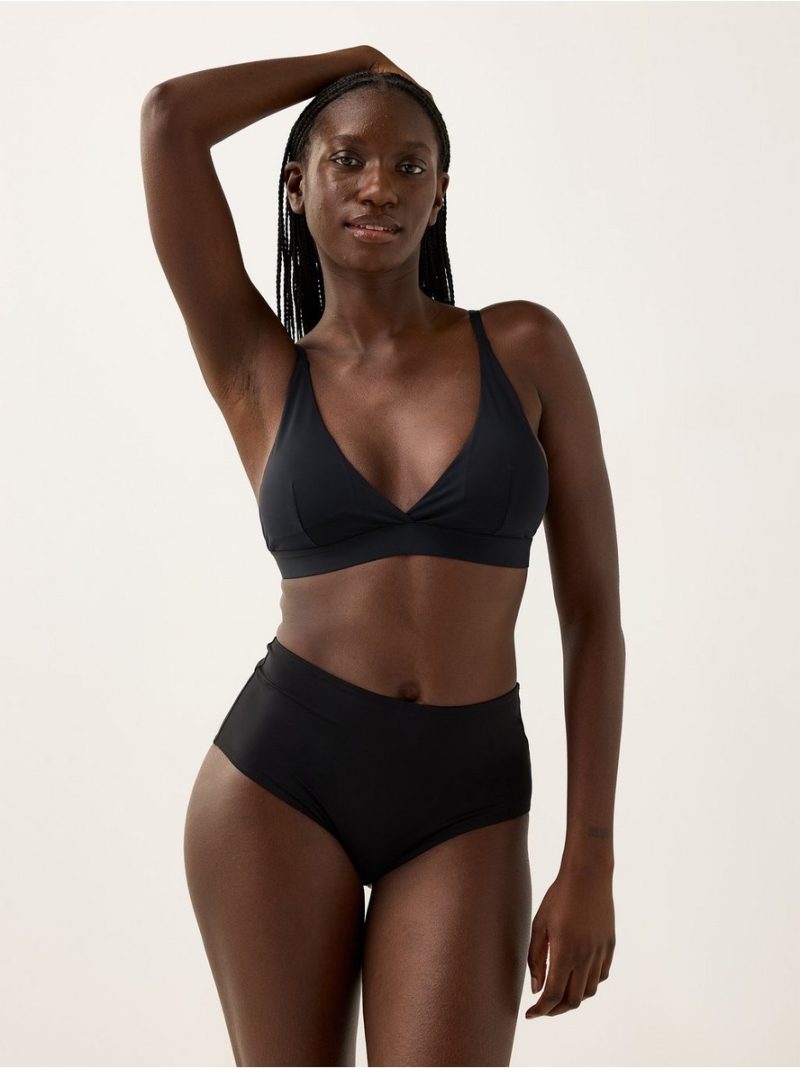 Bikini bottom with high waist - 3008324-80