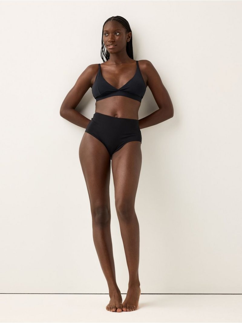 Bikini bottom with high waist - 3008324-80