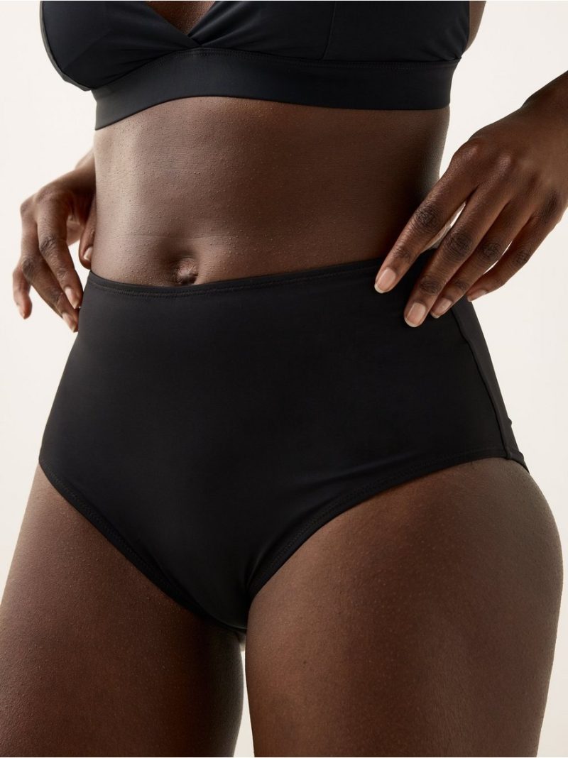 Bikini bottom with high waist - 3008324-80