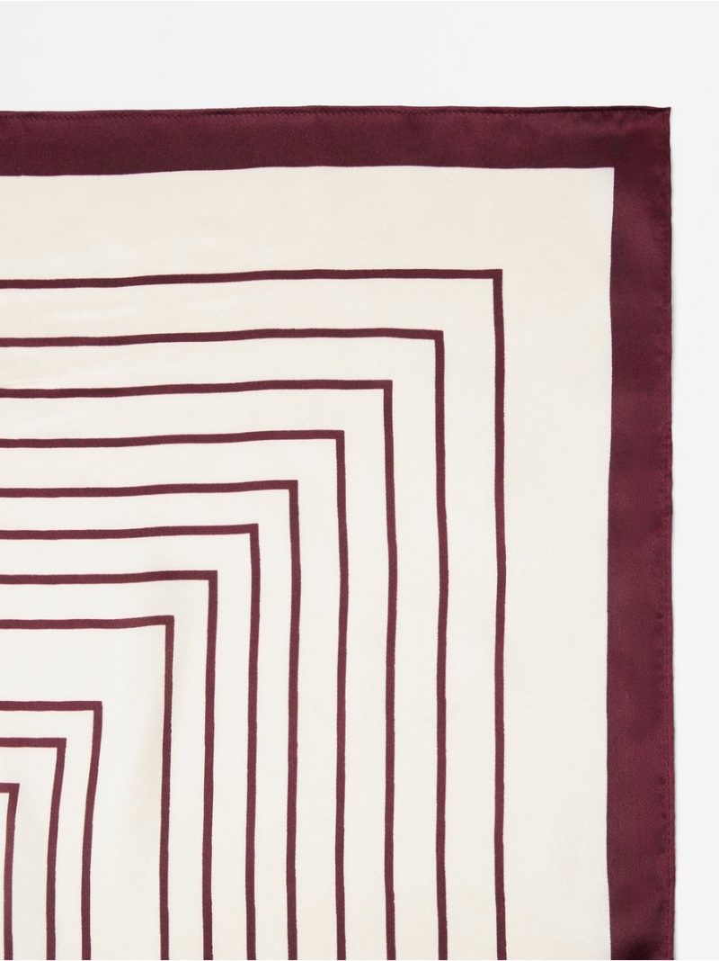 Scarf in satin - 3008371-7862
