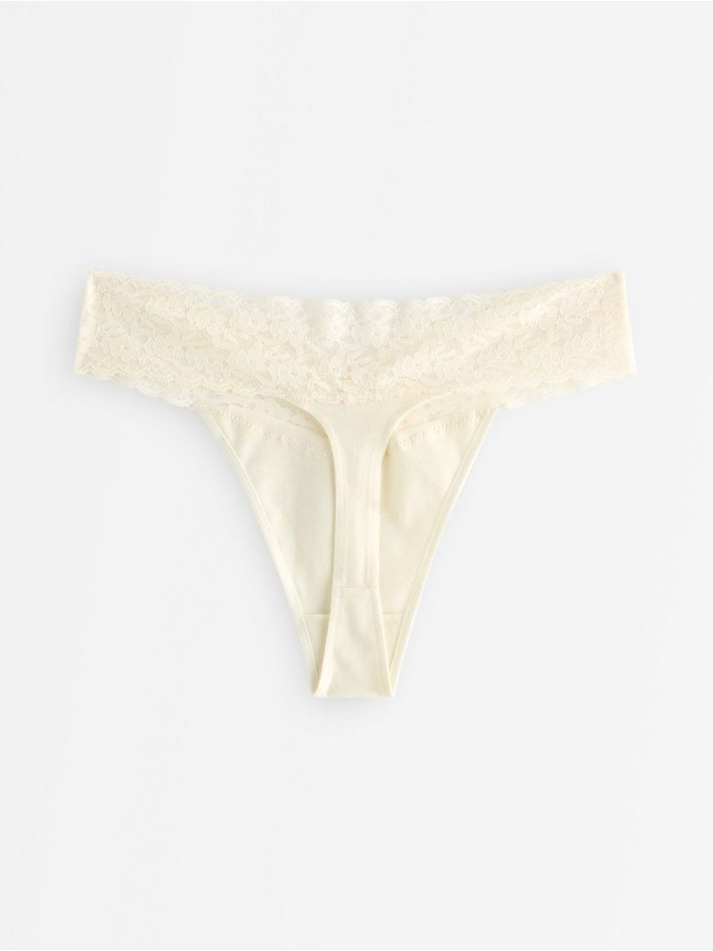 Thong in lace - 3008957-1416