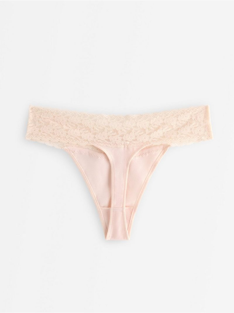 Thong in lace - 3008957-9339