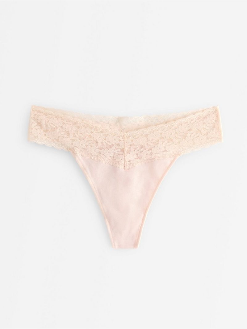 Thong in lace - 3008957-9339