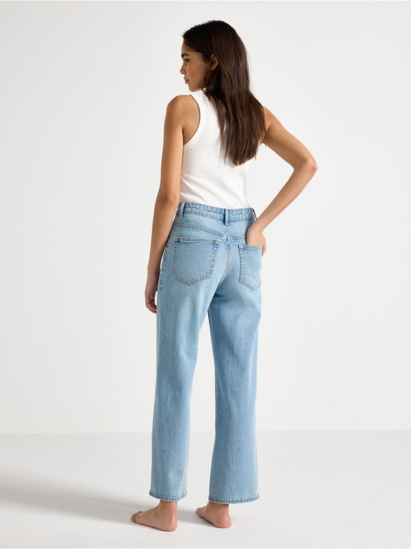 WIDE Hanna cropped  jeans with light stretch - 3009465-766