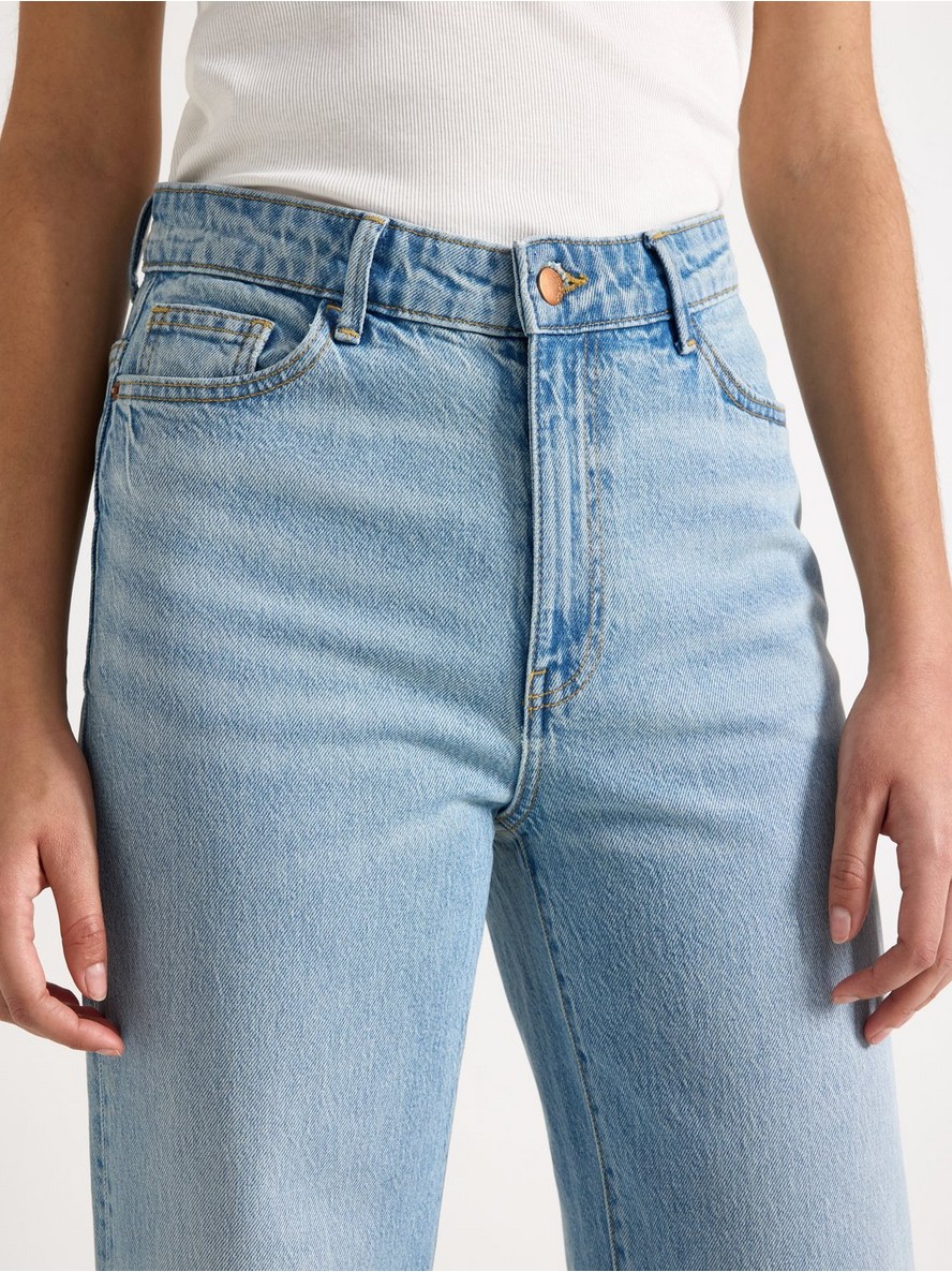 WIDE Hanna cropped  jeans with light stretch - 3009465-766