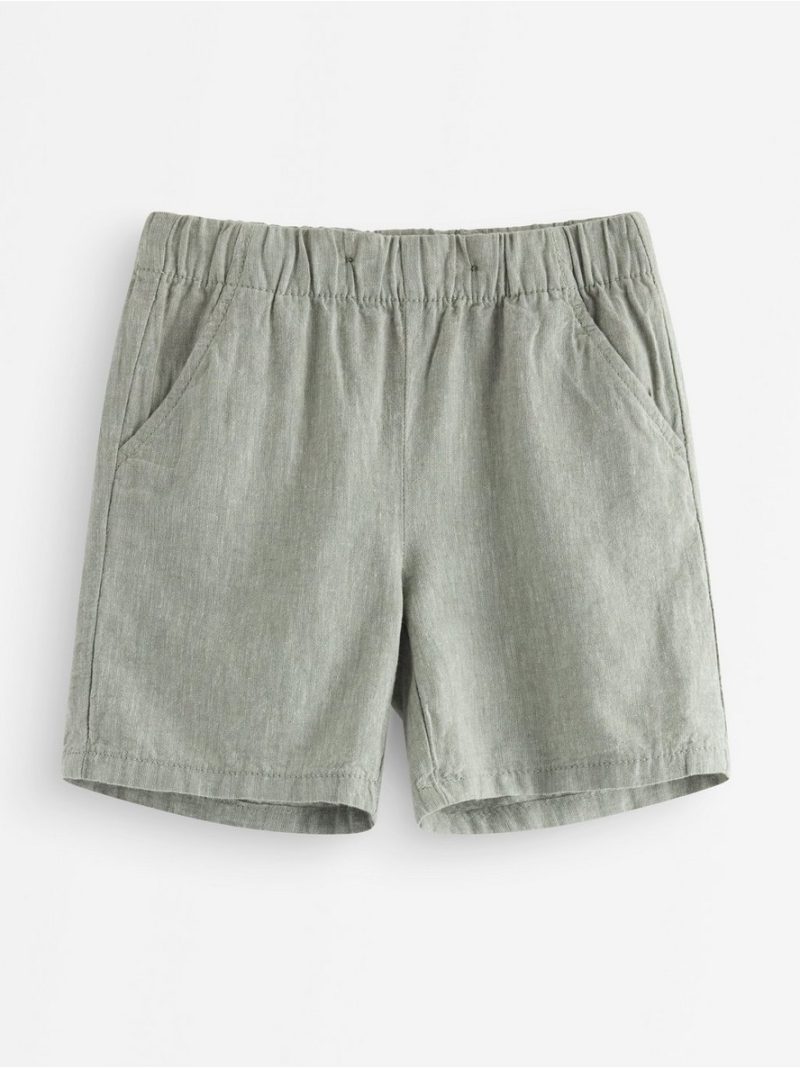Shorts in linen blend - 3009486-3478