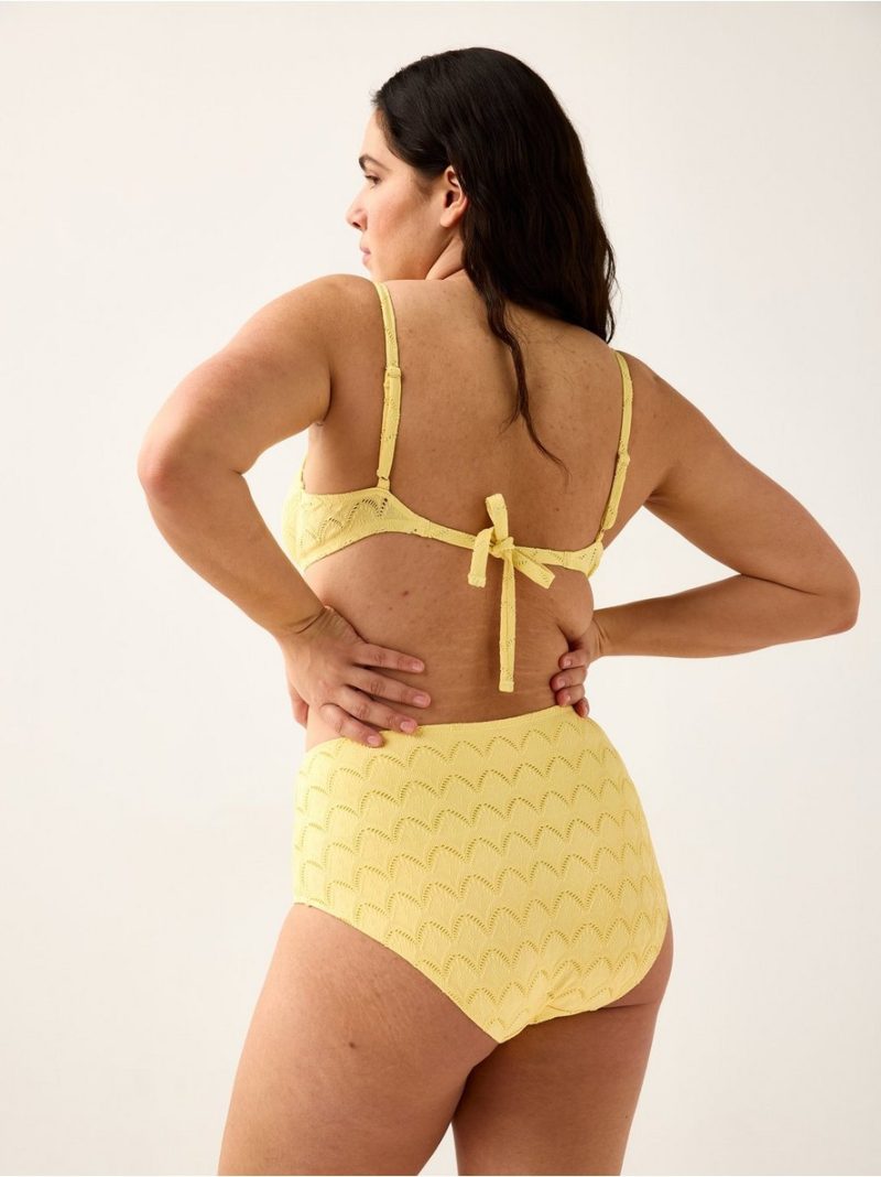 Bikini bottom with high waist - 3009492-3876
