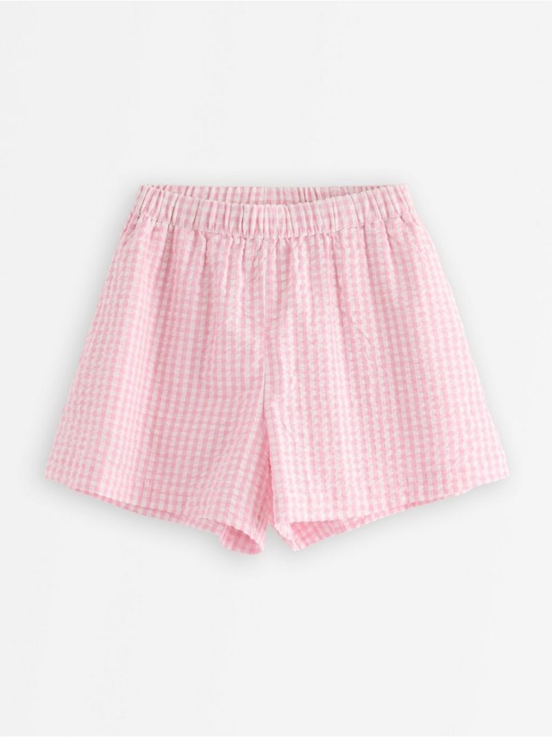 Pyjama shorts in seersucker - 3009516-2151