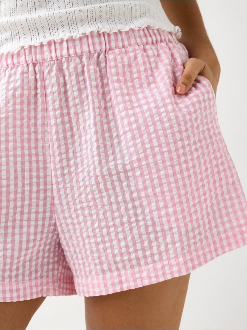 Pyjama shorts in seersucker - 3009516-2151