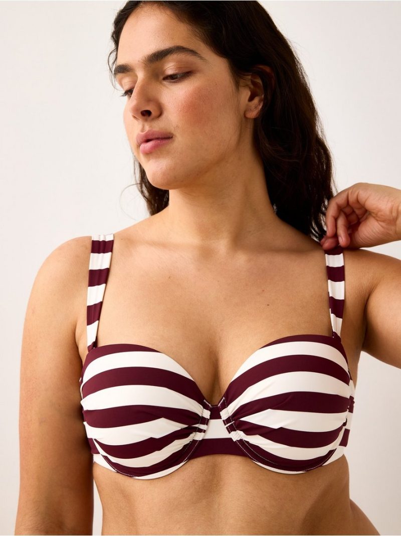 Balconette bikini bra - 3009523-9938