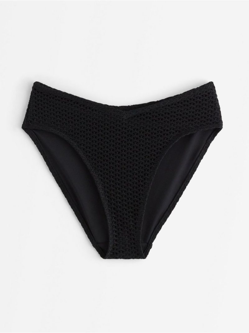 Pattern-knit bikini bottom - 3009539-80