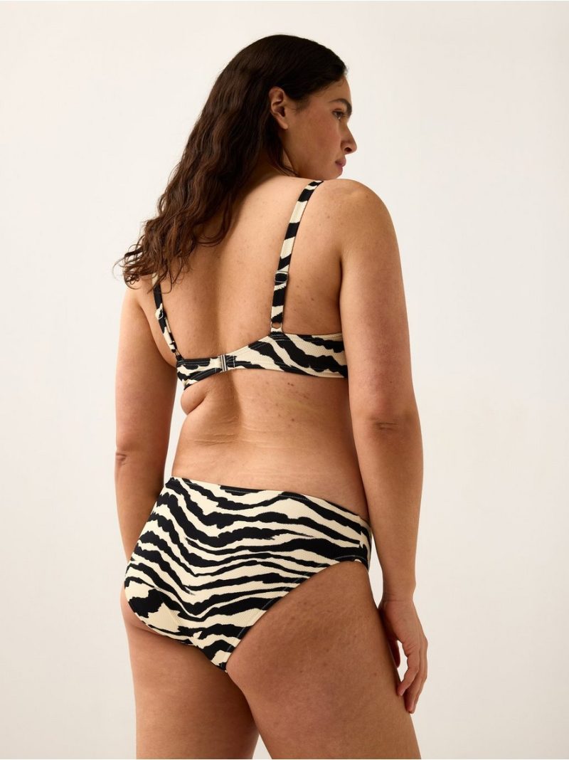 Bikini bottom with high waist - 3009541-7159
