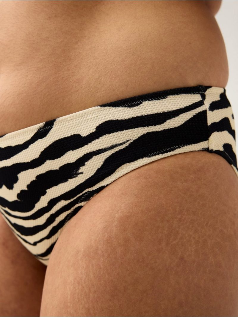 Bikini bottom with high waist - 3009541-7159