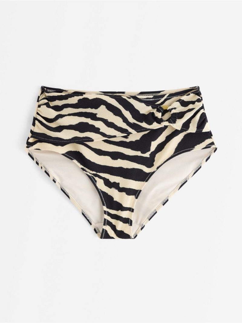 Bikini bottom with high waist - 3009560-7159