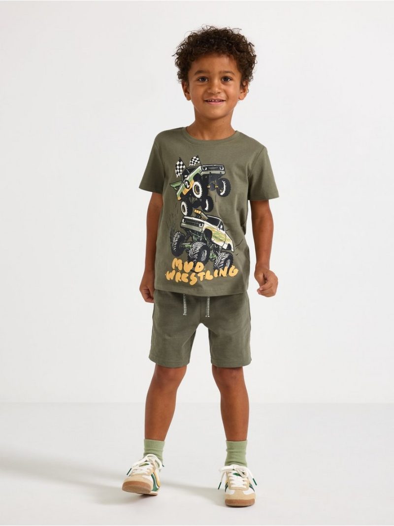 Mid-length shorts - 3009633-6876