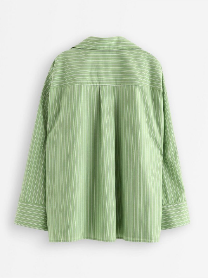 Pyjama shirt in cotton poplin - 3009671-5270