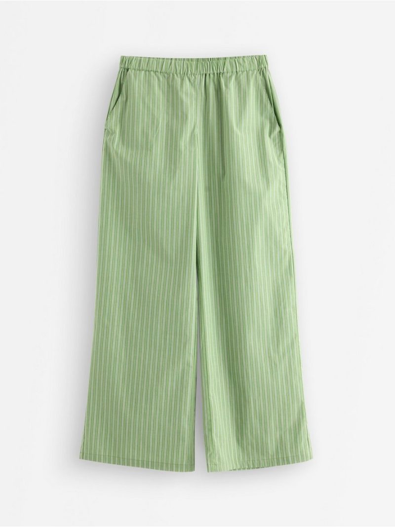Pyjama trousers in cotton poplin - 3009672-5270