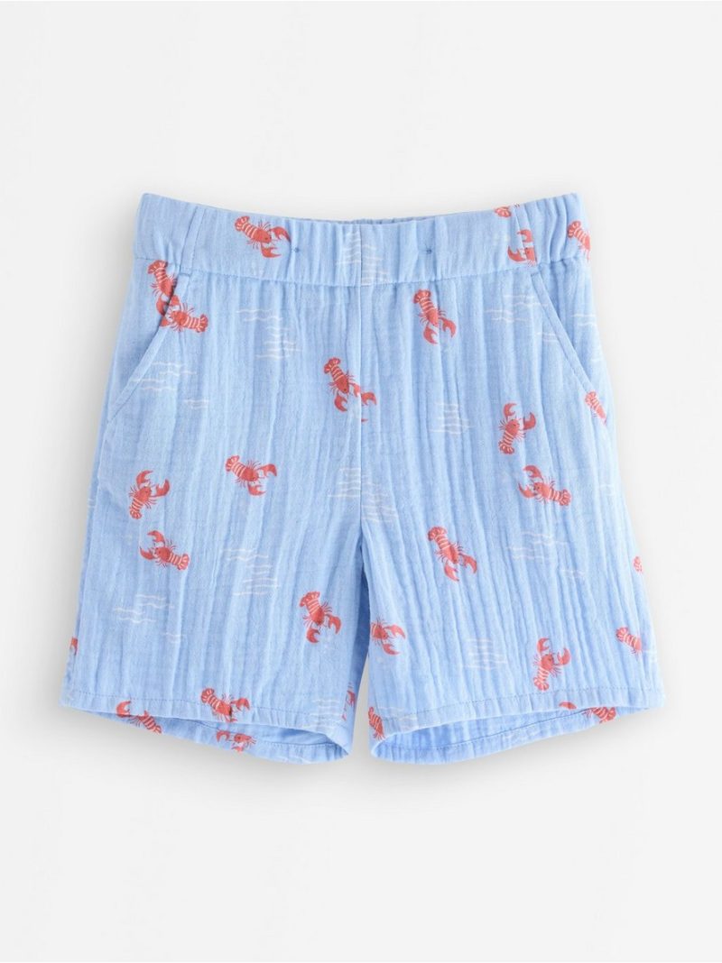 Shorts in cotton gauze - 3009905-2325
