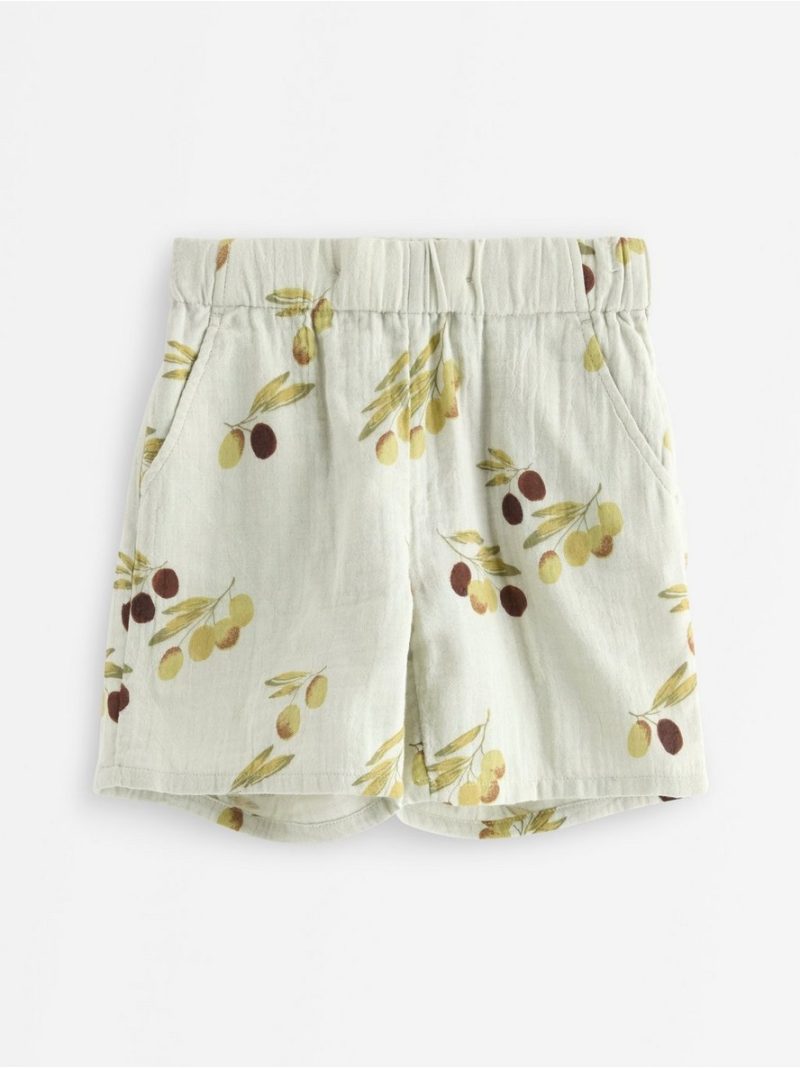 Shorts in cotton gauze - 3009905-8884