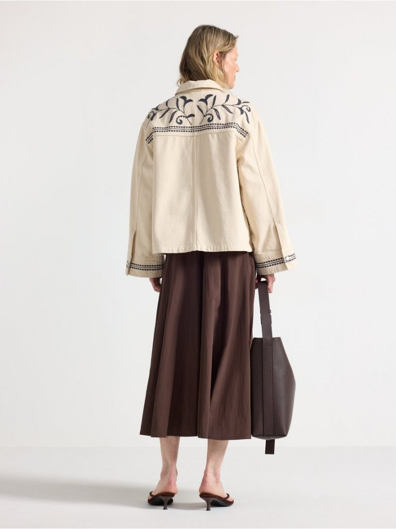 Jacket with embroidery - 3009968-1230