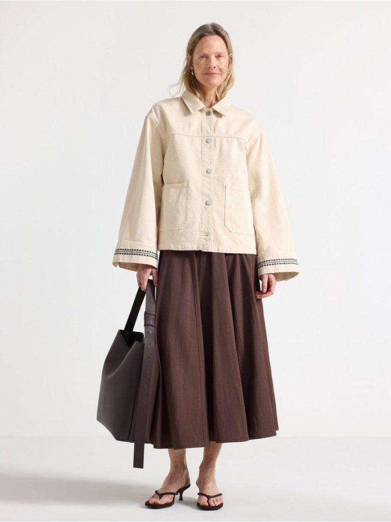 Jacket with embroidery - 3009968-1230